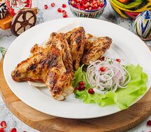 Крылышки на углях