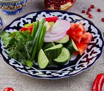 Садовая тарелка