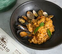 Ризотто с морепродуктами