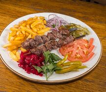 Чоп шиш из баранины с курдюком