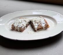 Блин с пастрами и эмменталем