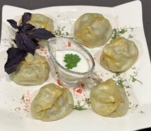 Манты с бараниной