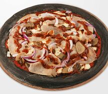 Пицца мясная Барбекю блэк
