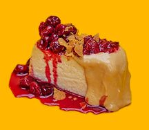 Запеканка из рикотты с соусом крем-брюле