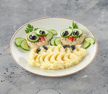Котлетки с пюрешкой