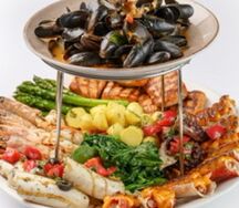 Горячее ассорти морепродуктов Гранд