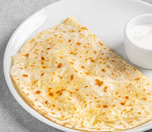 Кутабы с крабом и артишоками