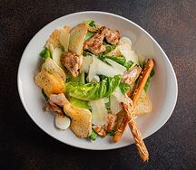 Цезарь с курицей