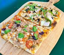 Комбо-пицца Тунец и курица с грибами