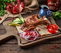 Шашлык из каре ягненка