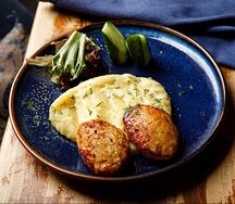 Котлеты куриные с картофельным пюре
