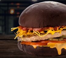 Копченый бургер Black Angus