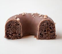 Пончик с грецким орехом без глютена