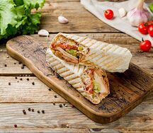 Шаурма с соусом гриль 