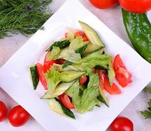 Салат из свежих овощей