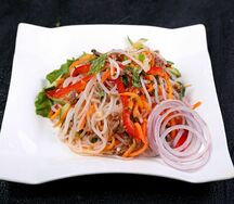 Салат из фунчозы