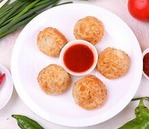 Жареные манты с мясом