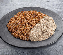 Гречка с грибами