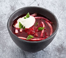 Борщ с беконом