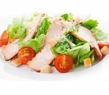 Цезарь с курицей