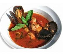 Суп качукко с морепродуктами