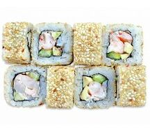 Калифорния с креветкой в кунжуте 8 шт