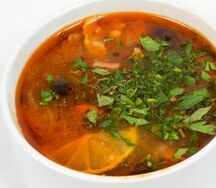 Солянка мясная