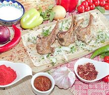 Баранья корейка на мангале