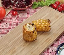 Кукуруза, запечённая на мангале