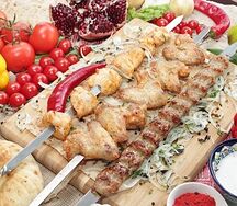 Куриное ассорти на мангале, на две персоны