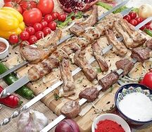 Ассорти из баранины на мангале