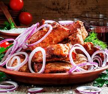 Шашлык из бараньей кости