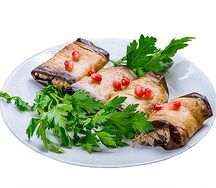 Баклажаны с орехами