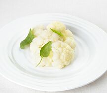 Цветная капуста на пару