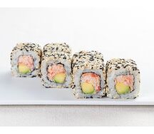 Ролл Калифорния с кунжутом