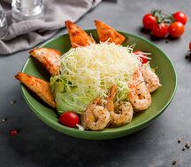 Цезарь с креветками