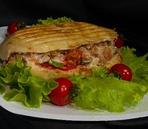Шаурма в лепёшке