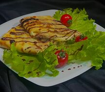 Блины с курицей