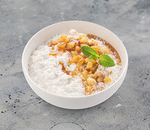 Рисовая каша с яблоками