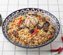 Чайханский плов с бараниной