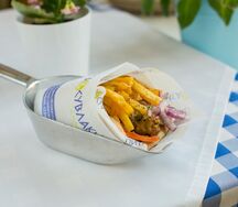 Пита Сувлаки с телятиной