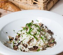 Ризотто с миксом грибов