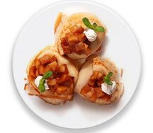 Блинчики с яблоками и корицей