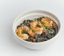 Mac & Cheese черный с лангустином