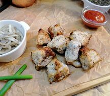 Шашлык из куриного филе