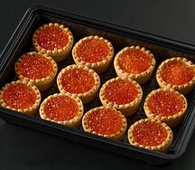 Тарталетка с икрой 12 штук