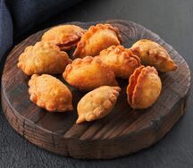 Чебуречки мини с ветчиной и сыром