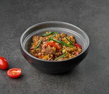 Тяхон с телятиной и овощами