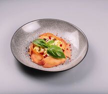 Спагетти тальятелле с индейкой