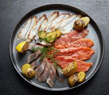 Ассорти рыбных деликатесов